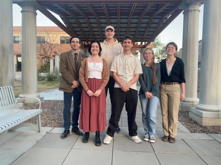 Group photo of Classics Students